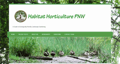 Desktop Screenshot of habitathorticulturepnw.com